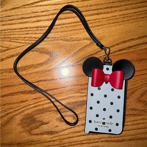 Kate Spade Disney Wallet with lanyard